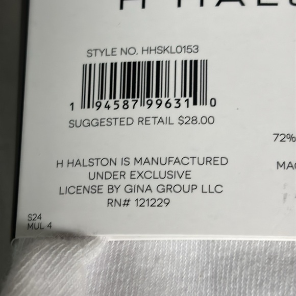 New H Halston Socks Women’s 6 Pair Tan & White Soft Quarters Casual Activewear - Picture 11 of 14